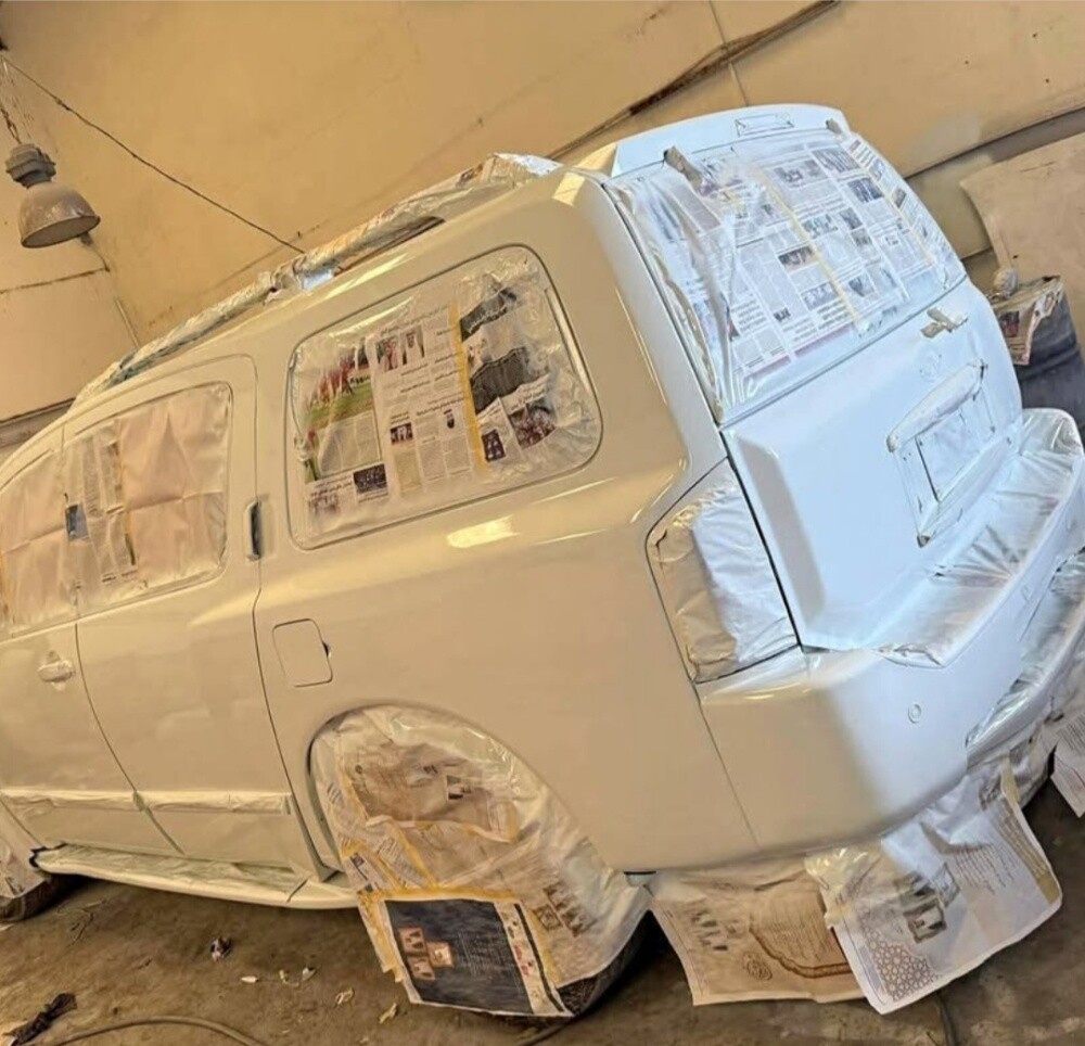 car painting at home location - 1