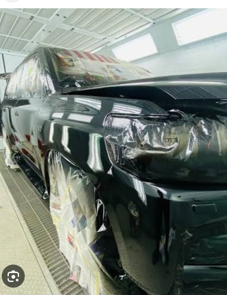 car painting at home location - 3