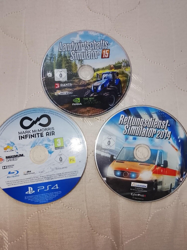 Electronic game CDs - 1
