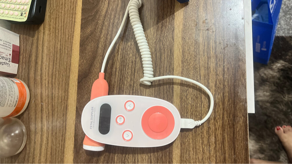 fetal Doppler monitoring device. - 3