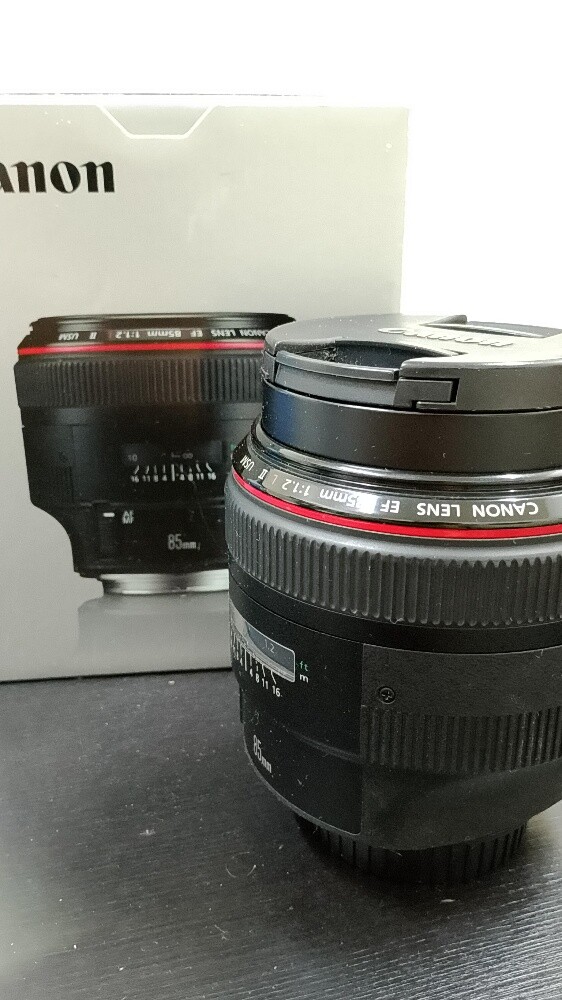 canon lens 85mm 1.2 ef L usd ii - 1