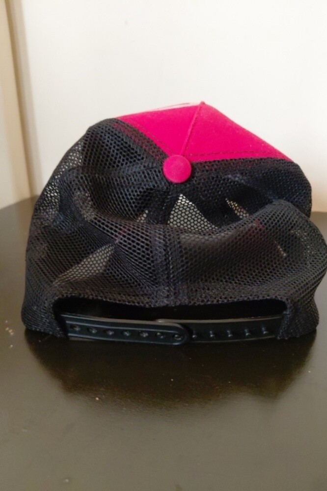 NY red and black hat for men - 3