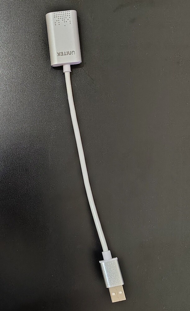 Unitek USB AudioAdapter Soundcard - 2