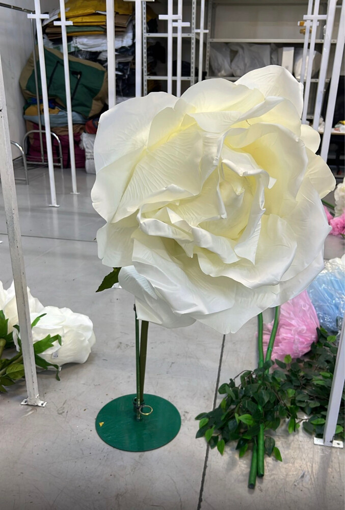 flowers with lights and stand  - 3