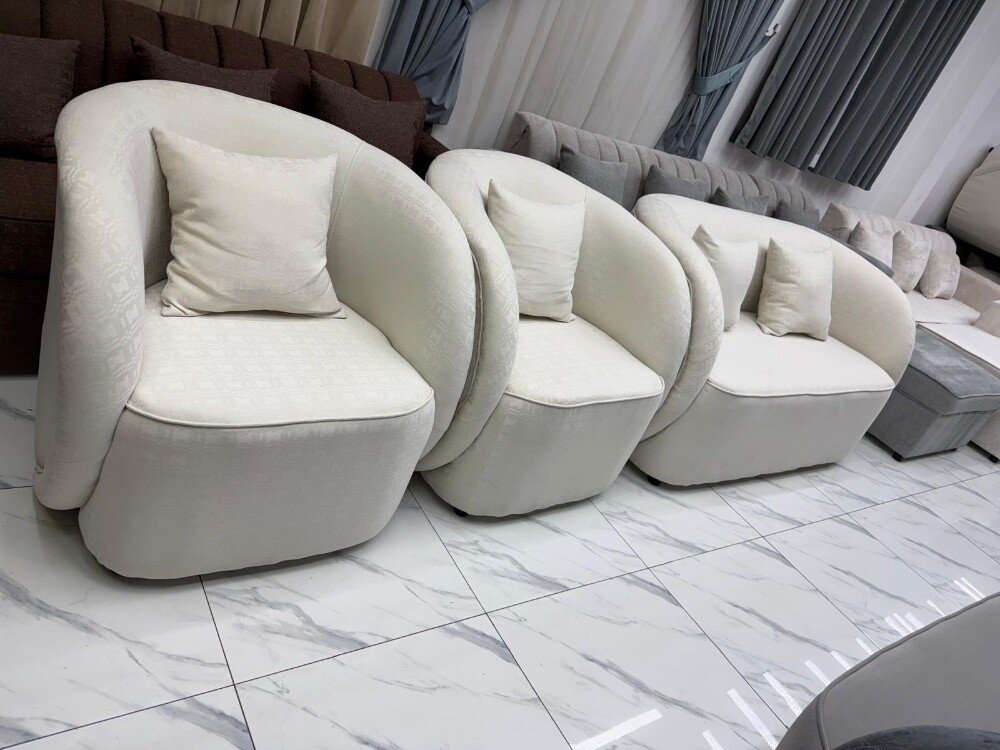 طقم كنب جديد جاهز للبيع - 2