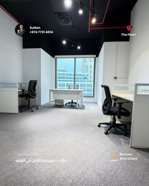 مكاتب مفروشة بالكامل للإيجار - 8