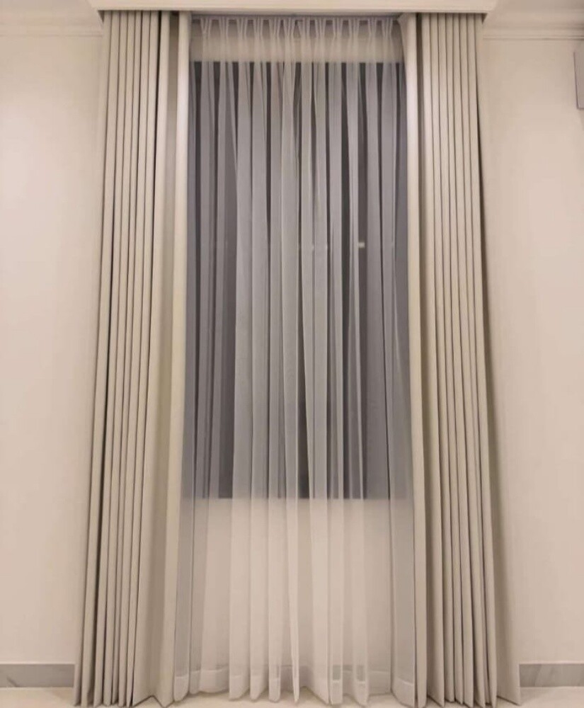 Wave Design Curtain - 8