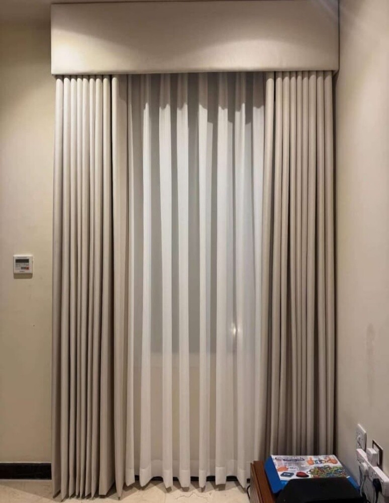 Wave Design Curtain - 6