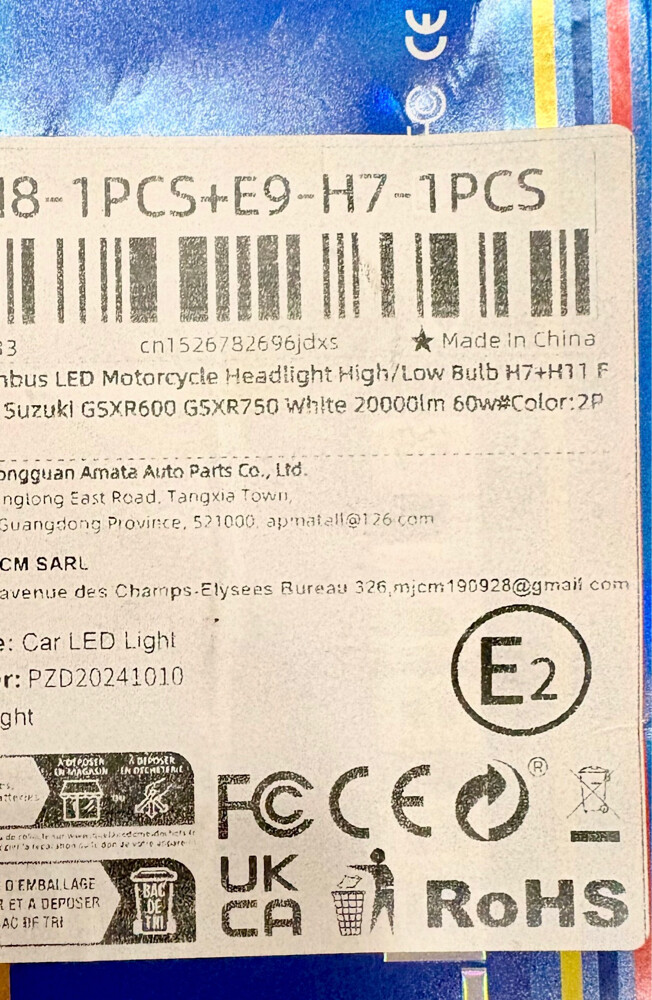 Led GSXR 600-750 - 3