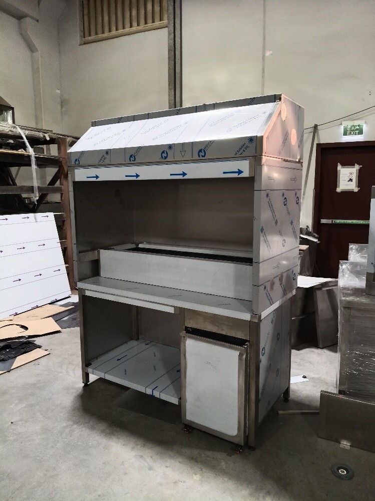 SS full BBQ machine price per met - 2