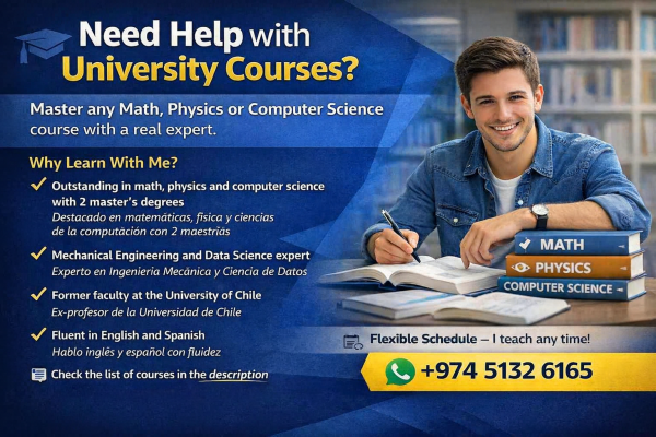 University Courses Tutoring - 1