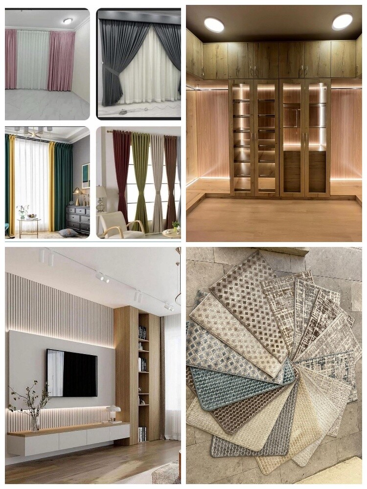 Curtains & Carpet - 8