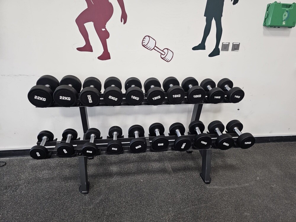 dumbbells rack 10 pair - 4