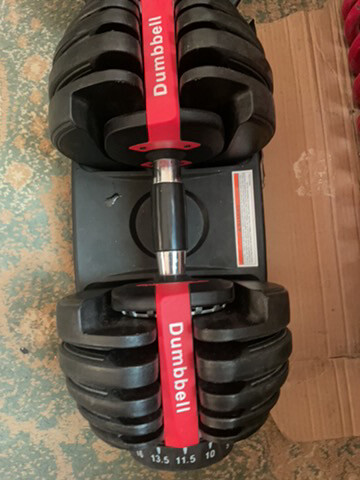  2 dumbbell 24kg - 1