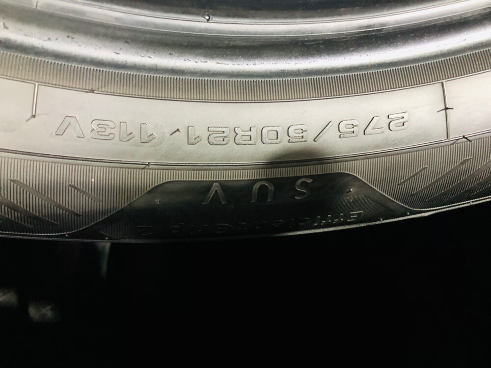 Size: 275/50R21 Goodyear Tyres - 8