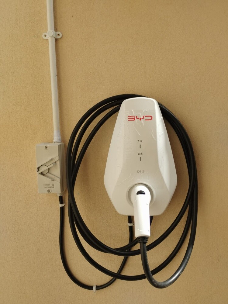 Electric car charger installation - 9