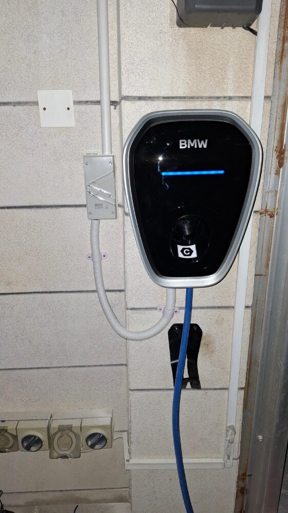 Electric car charger installation - 10