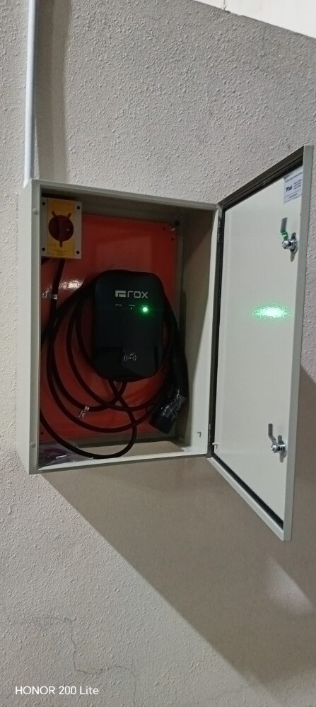 Electric car charger installation - 8