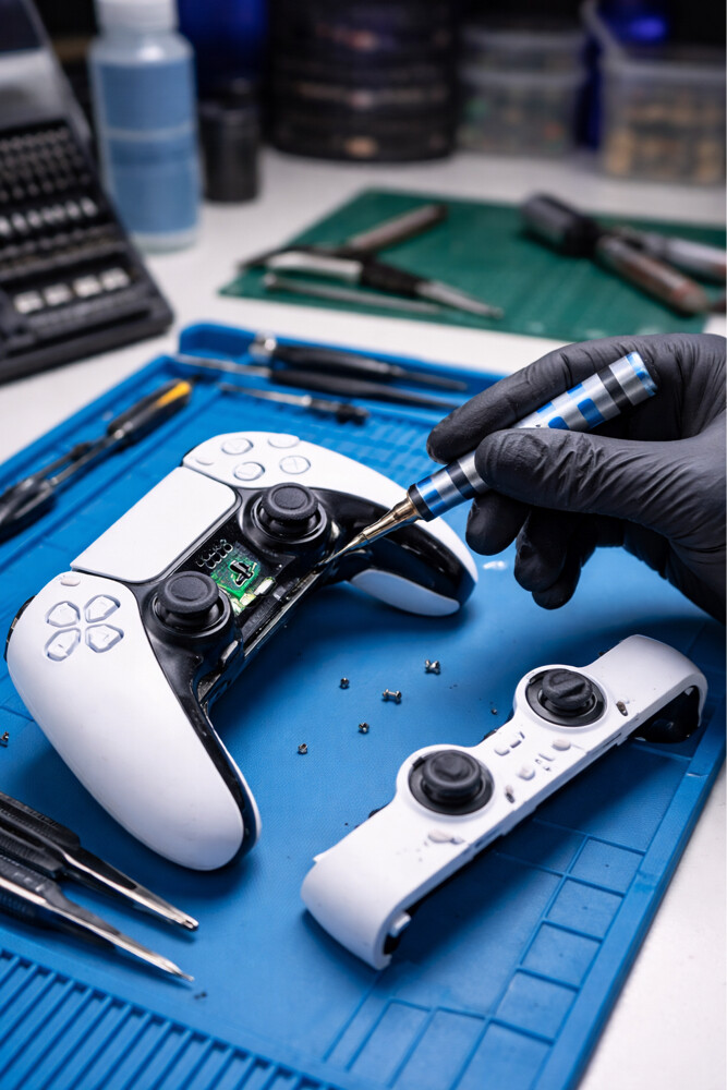 PlayStation and joystick repair  - 1