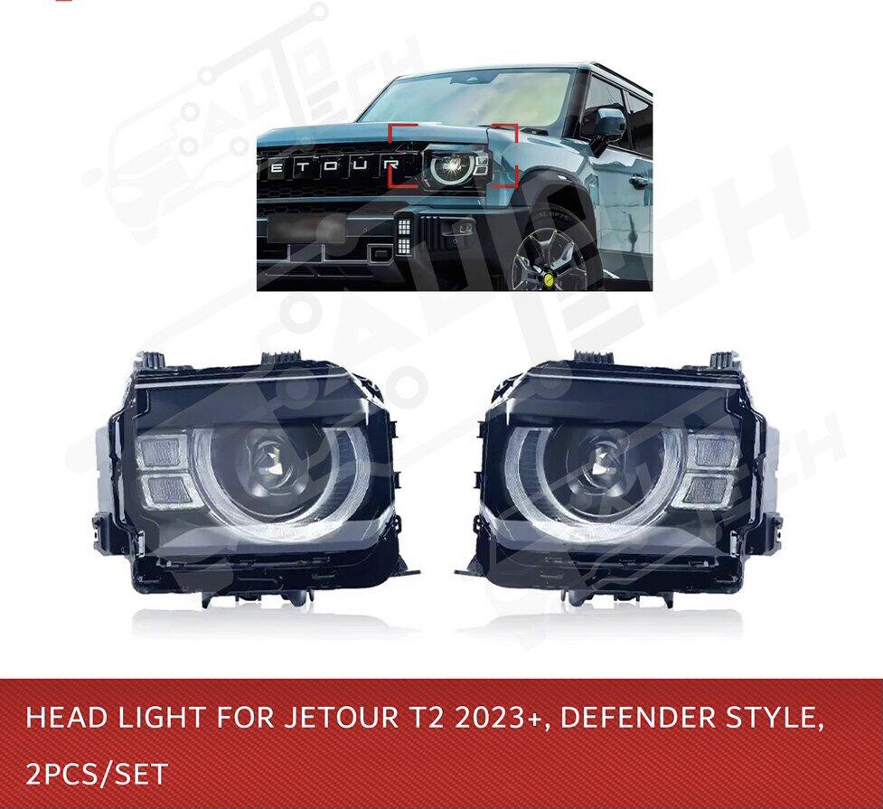 headlight Jetour style defender  - 8