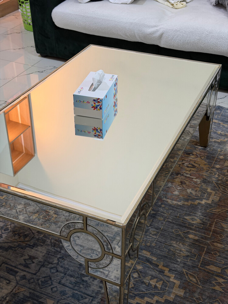 mirror table with drawer - 3