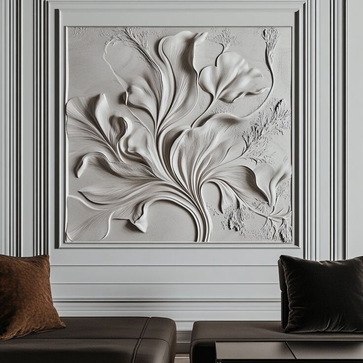 Gypsum interior design and flaur  - 9