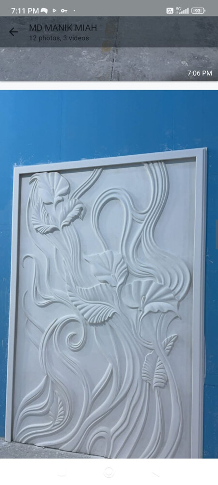 Gypsum interior design and flaur  - 2