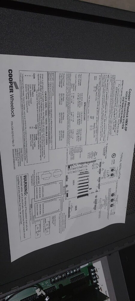 Cooper Wheelock HMX-DP Voice Evac - 3