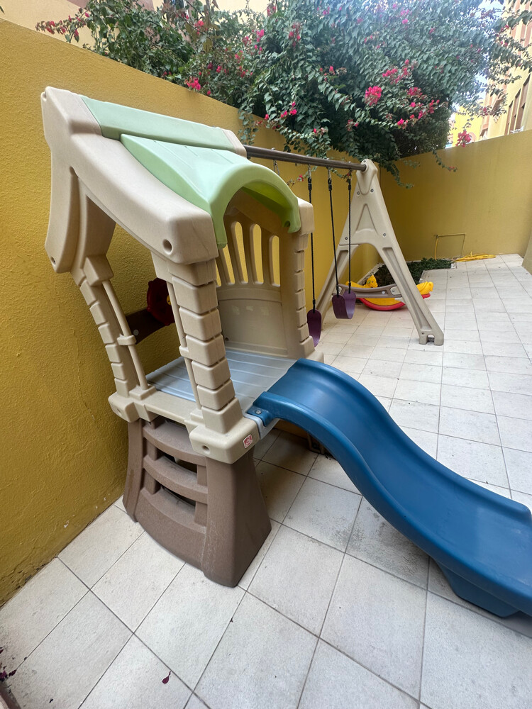 outdoor swing & sliding for kids - 2