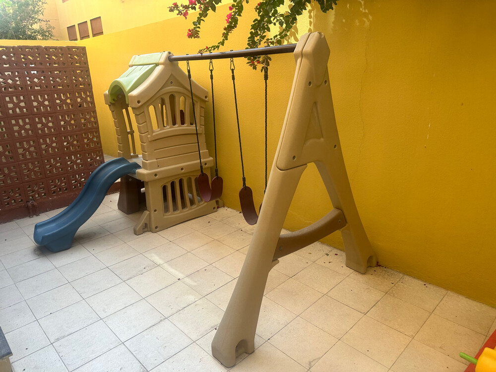 outdoor swing & sliding for kids - 6