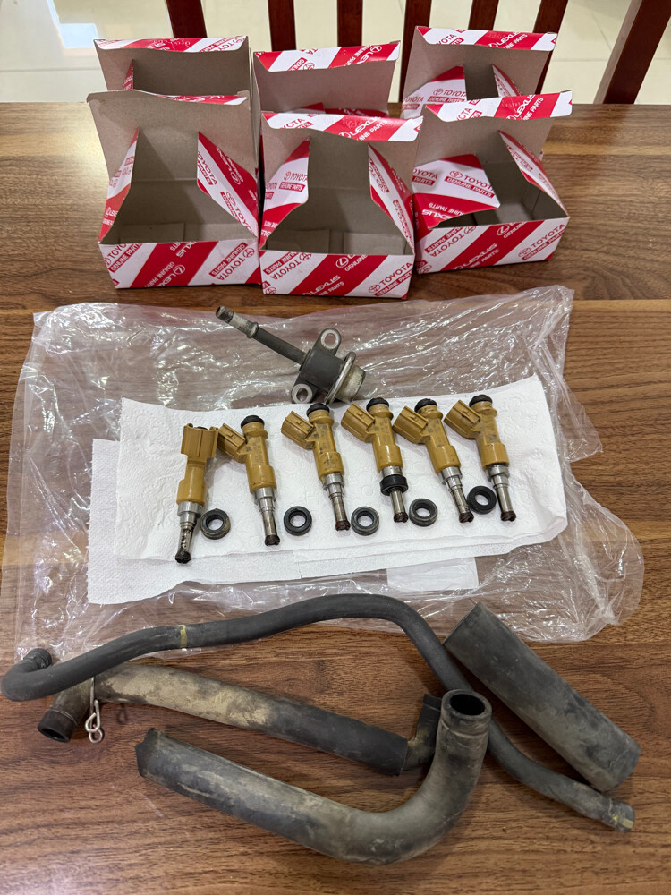 injectors 6 pcs used like new - 2