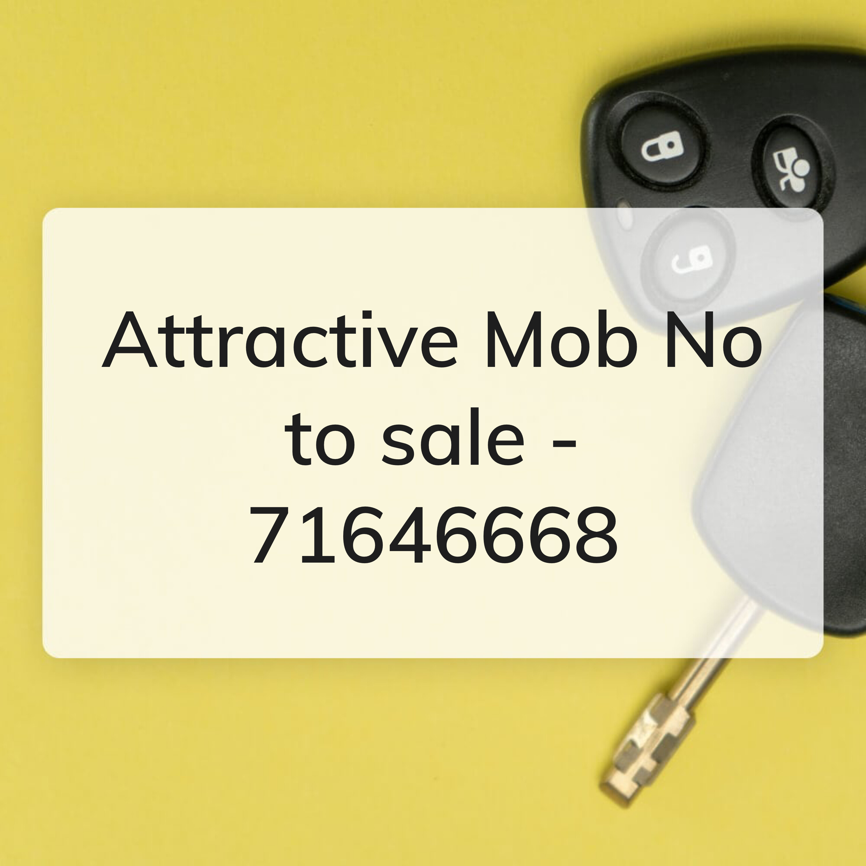 VIP digit mobile number - sale - 1
