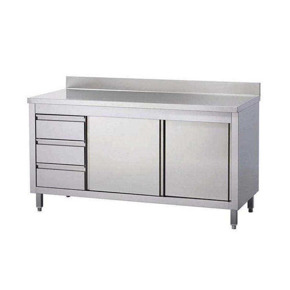 SS Cabinet with Hinged door - 4
