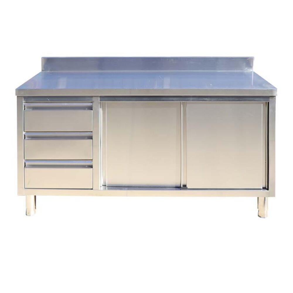 SS Cabinet with Hinged door - 2