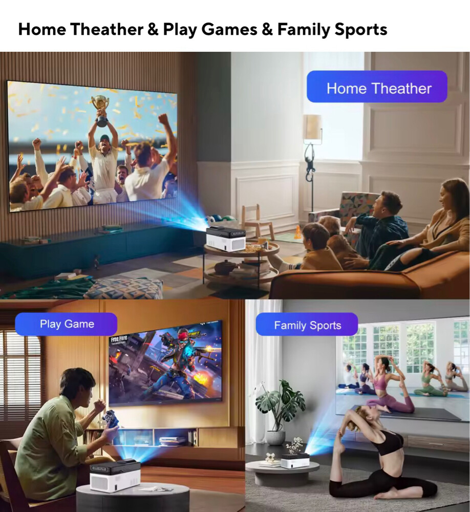 Megcubic 8K Android Projector New - 13