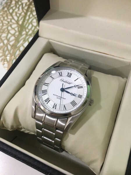 al jaber central quartz watch - 1