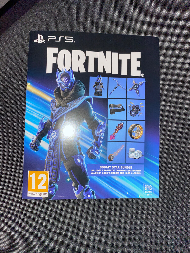Fortnite cobalt star bundle  - 1