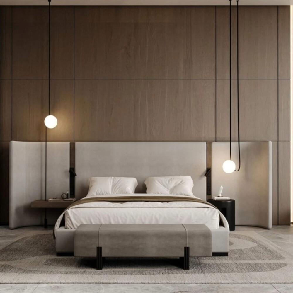 bed. closet. sofa. curtains - 22