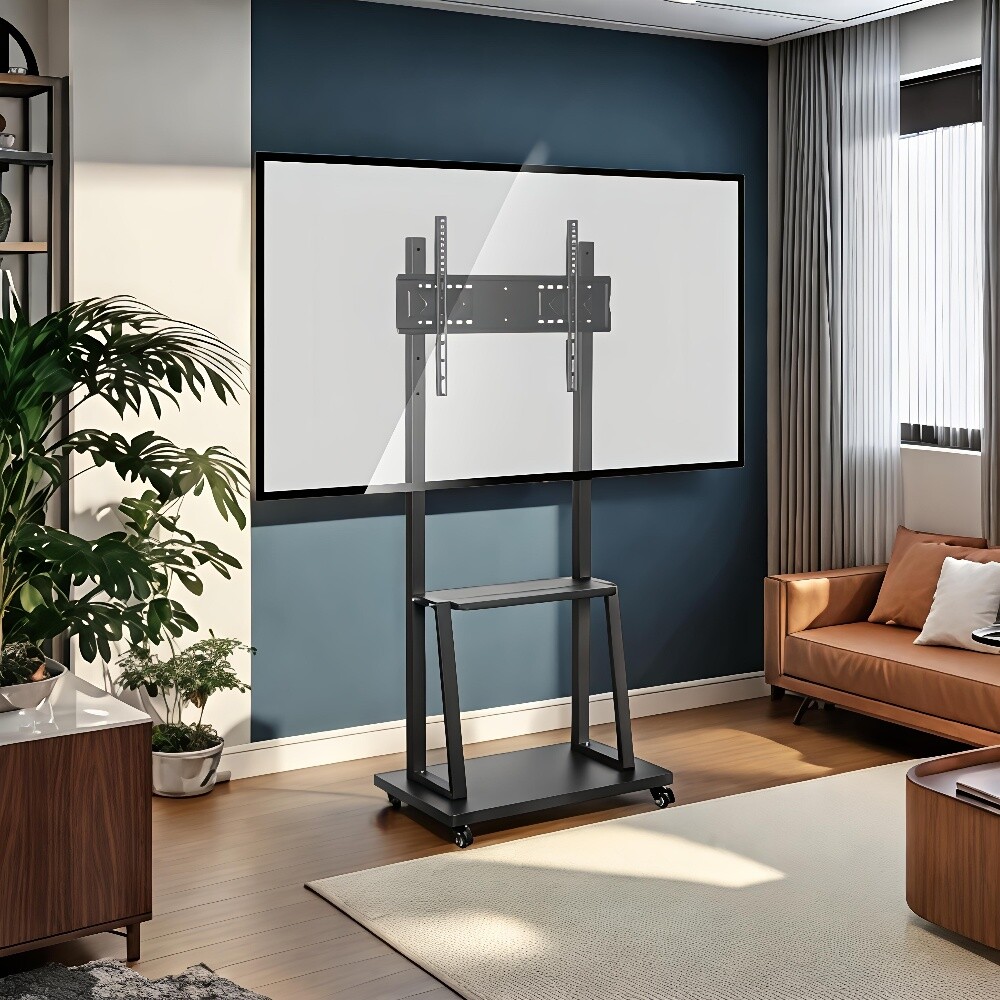 Moving TV stand with 4 wheel - 2