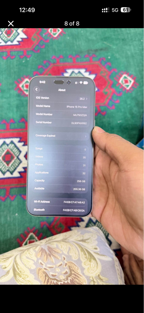 iPhone 15 pro max 10/10  - 3