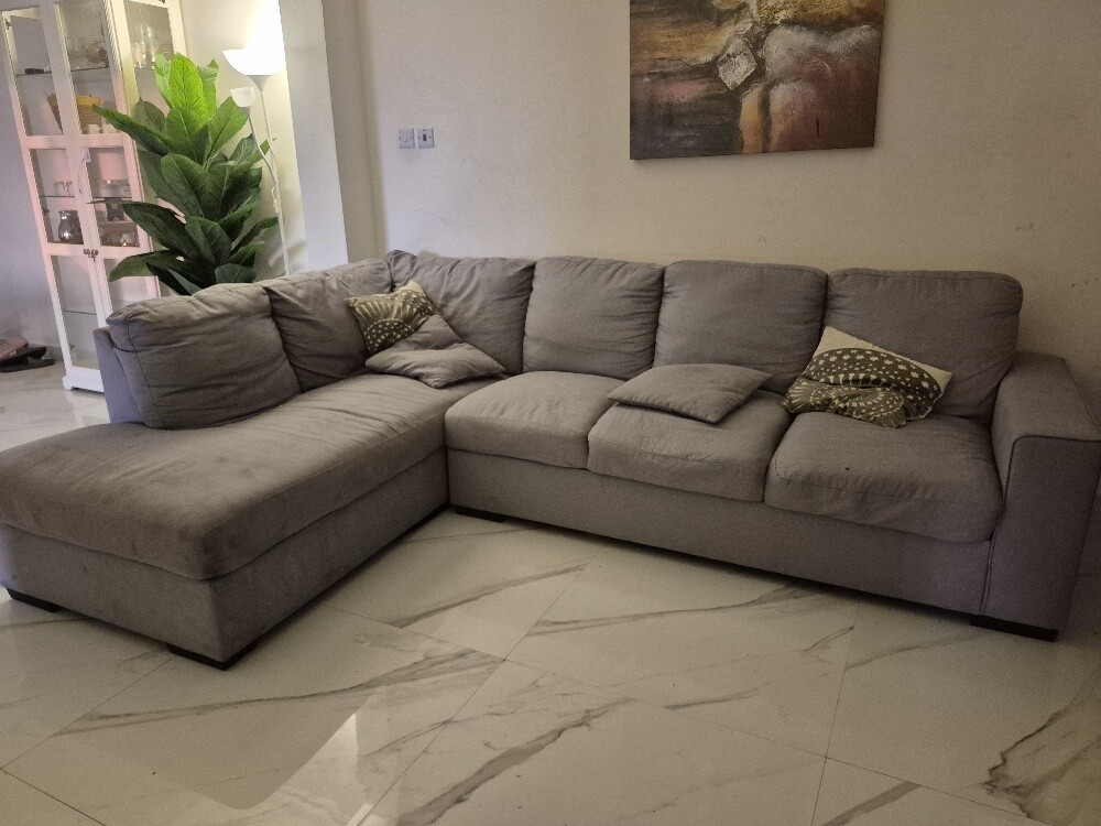 L sofa from home center - 1