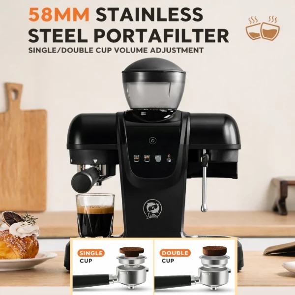 Semi-Automatic Espresso Machine - 3