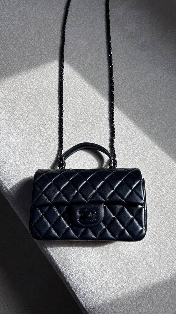 Coco Mini Rectangular Top Handle - 3
