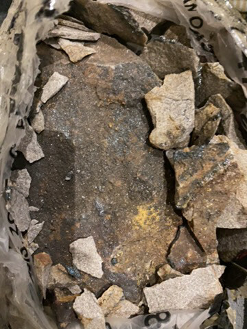 red antimony stone for sale   - 1