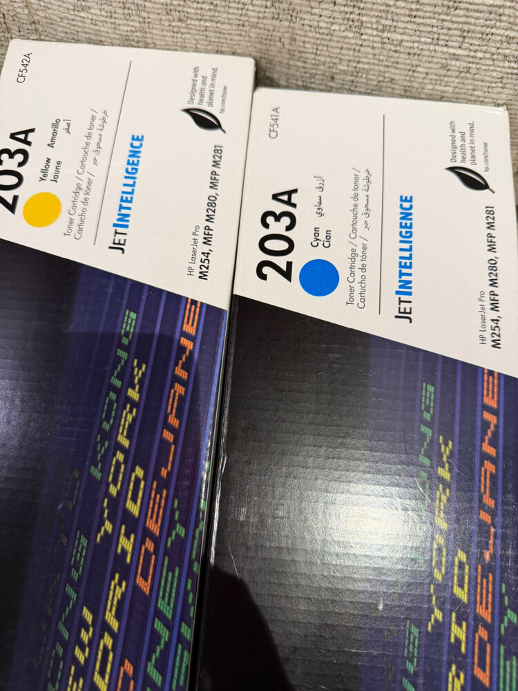 Hp laser jet 203 A ink  - 2