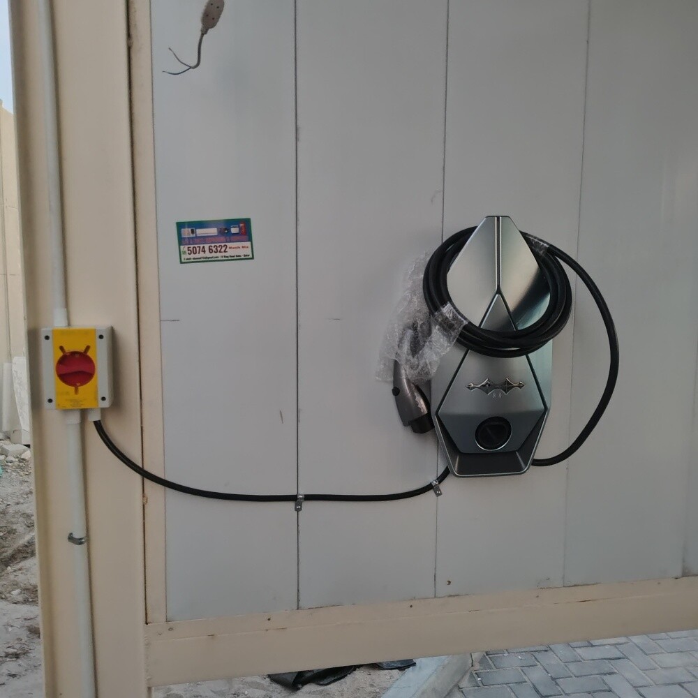 BYD car charger installation - 9