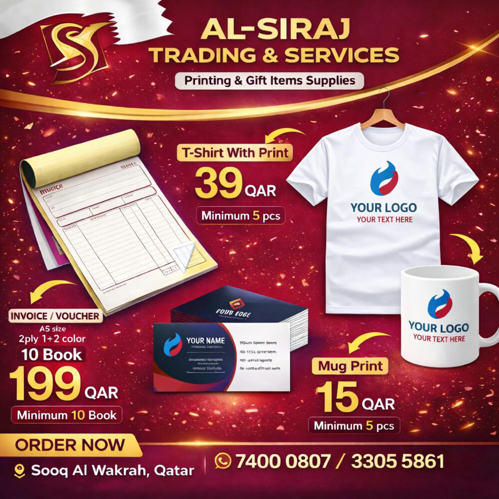 t shirt and gifts items print  - 1