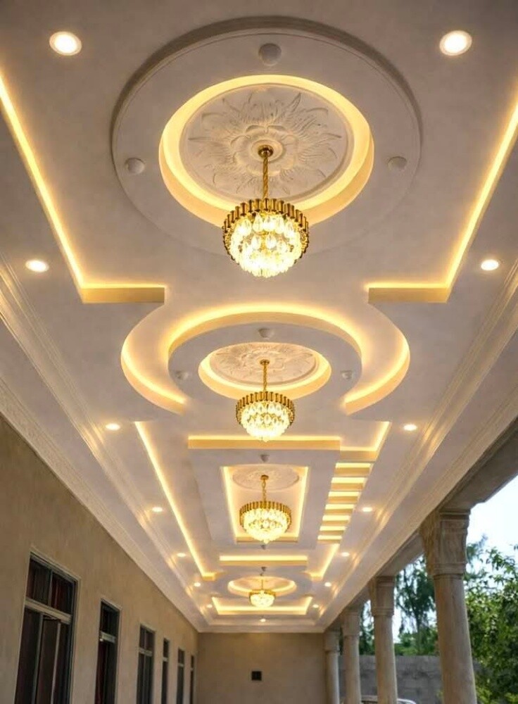 gypsum paint tiles setting - 18