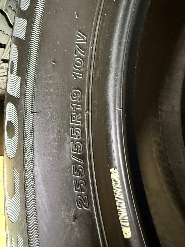 255/55/19" Bridgestone tire - 4