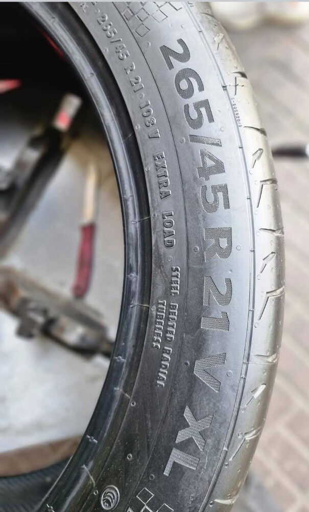 265/45/21#continental tyre - 5